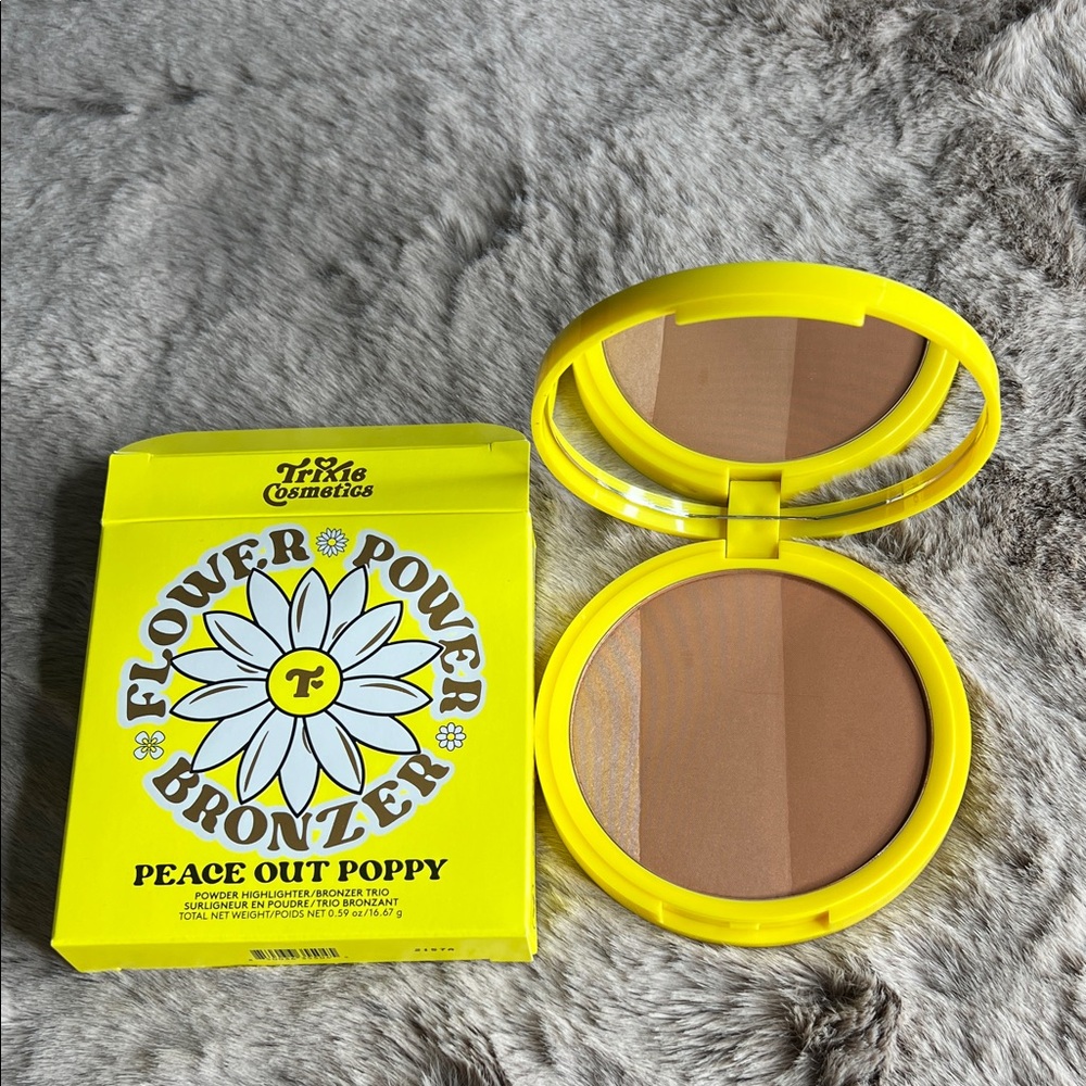 Trixie Cosmetics Flower Power Highlighter/ Bronzer Trio